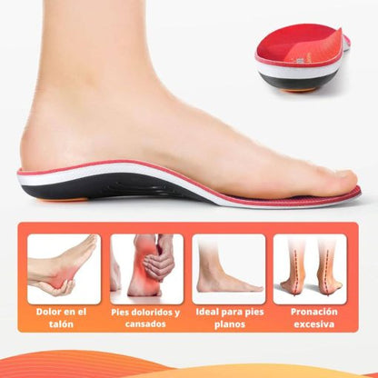 Plantillas  para Pies Planos y Alivio de  Fascitis Plantar